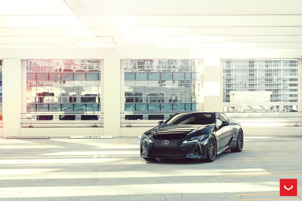 Lexus LC500 на дисках Hybrid Forged HF-4T