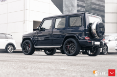 Mercedes G63 AMG на дисках Hybrid Forged HF-7