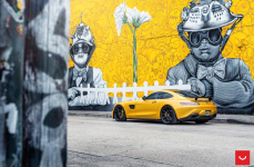 Mercedes AMG GT на дисках Hybrid Forged HF-3