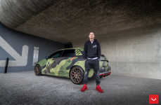 Audi RS3 Sportback на дисках Hybrid Forged HF-2