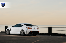 Lexus RCF на дисках RFX11 Brushed Titanium
