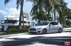 Infiniti Q50 на дисках Vossen x Work VWS-2