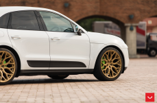 Porsche Macan на дисках Hybrid Forged HF-2