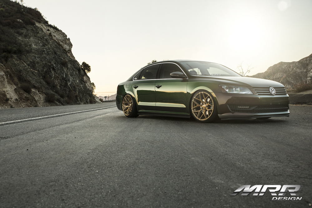 VW Passat на дисках MRR GF9