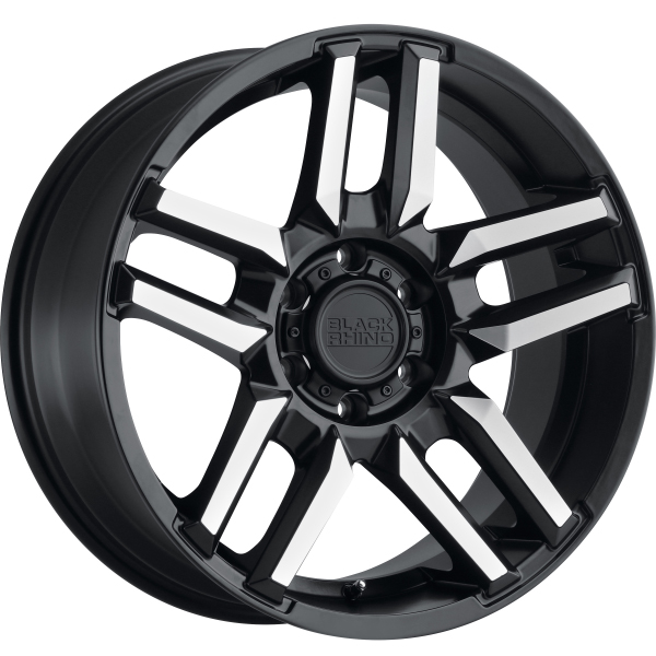 BLACK RHINO MESA Matte Black with Machined Face