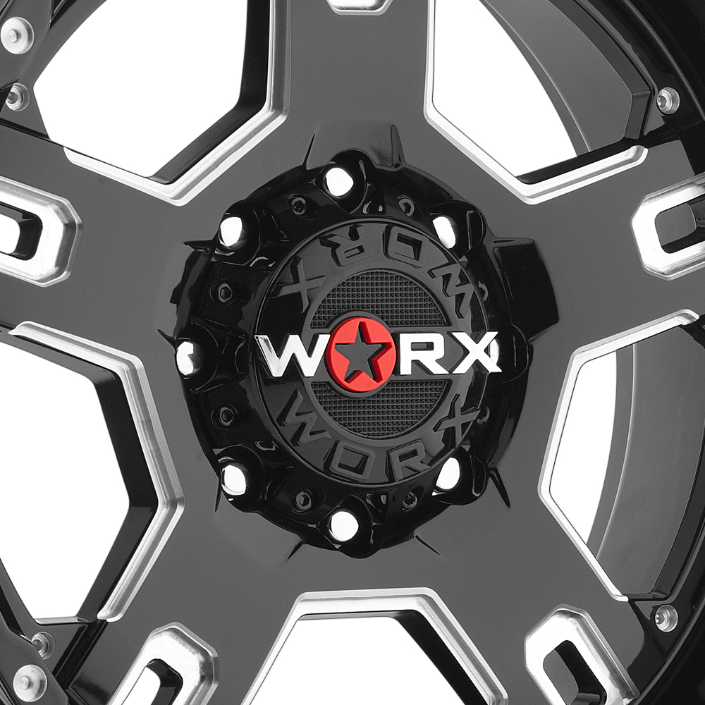 WORX 802BM HAVOC Gloss Black with Milled Accents