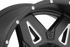 WORX 807BM LEDGE Satin Black with Diamond Cut Accents