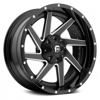 FUEL - RENEGADE Black with Milled Accents