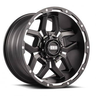 GRID OFF-ROAD - GD-7 Matte Black Milled