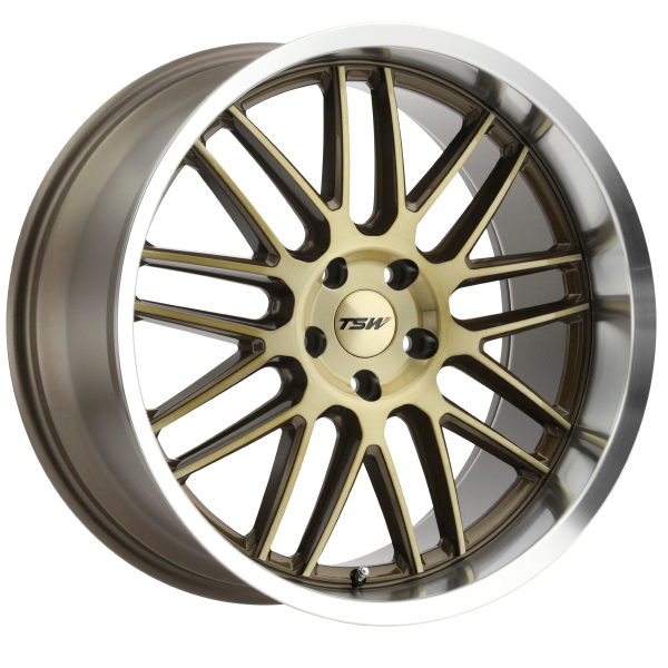 TSW AVALON Bronze with Brushed Bronze Face & Machined Lip