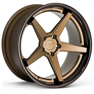 FERRADA - FR3 Matte Bronze with Gloss Black Lip