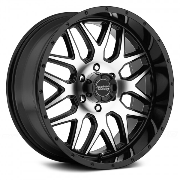 AMERICAN RACING AR910 Gloss Black with Machined Face