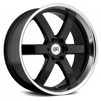 BLACK RHINO - PONDORA Gloss Black with Machined Lip