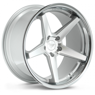 FERRADA - FR3 Machine Silver with Chrome Lip