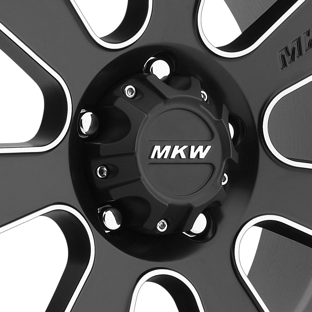 MKW OFF-ROAD M90 Satin Black with Machined Accents