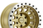 BLACK RHINO PRIMM BEADLOCK Matte Gold with Machined Ring