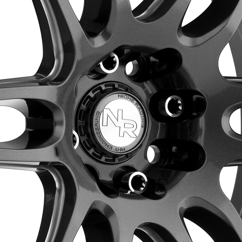 NICHE NR6 Anthracite with Milled Spokes