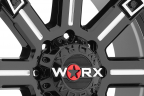 WORX 806BM TRITON Gloss Black with Milled Accents and Clear Coat