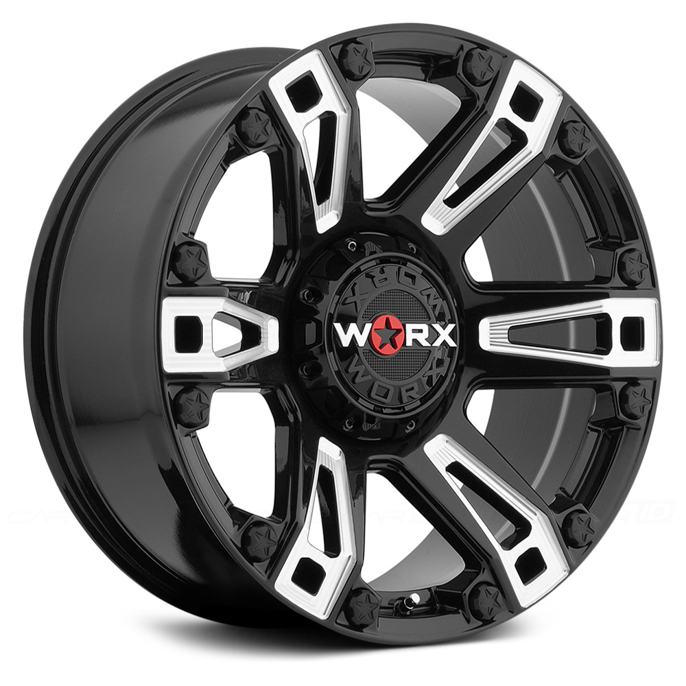 WORX 803BM BEAST Gloss Black with Milled Accents and Clear Coat
