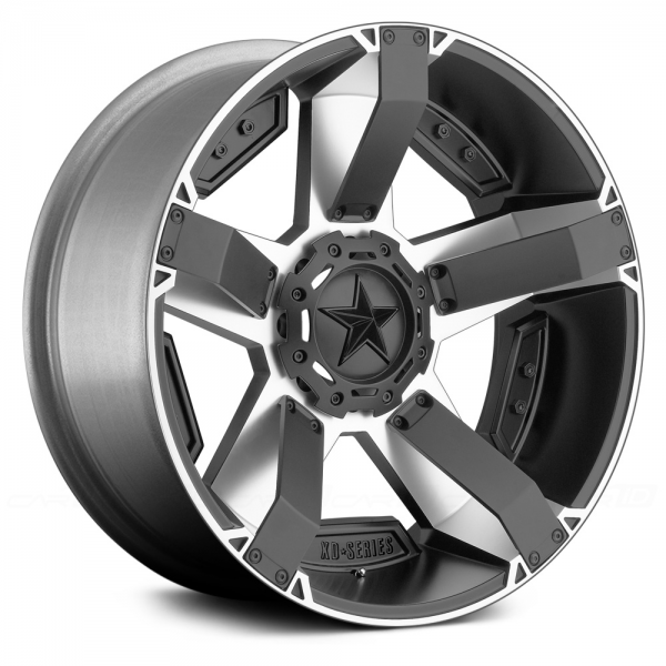 KMC XD SERIES XD811 ROCKSTAR 2 Gloss Black with Machined Face