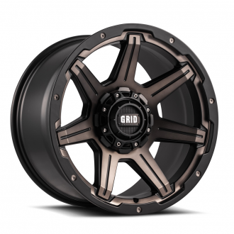 GRID OFF-ROAD - GD-6 Metallic Dust with Matte Black