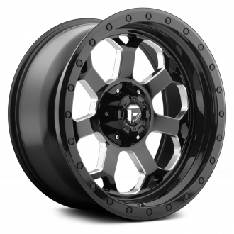 FUEL - SAVAGE Gloss Black with Milled Windows