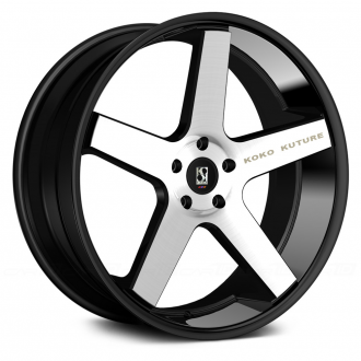 KOKO KUTURE - SARDINIA Black with Machined Face