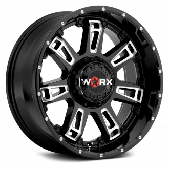 WORX - 808BM BEAST II Gloss Black with Milled Accents and Clear Coat