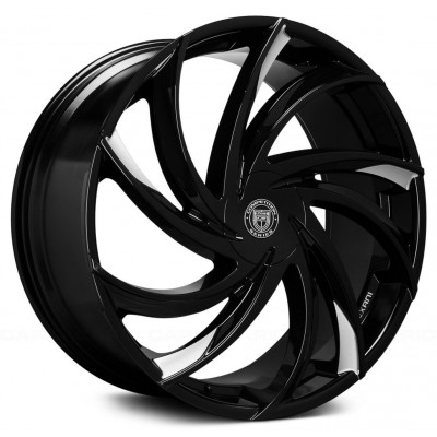 LEXANI TWISTER Gloss Black with Machined Accents