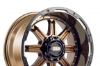 GRID OFF-ROAD GD-10 Gloss Bronze with Gloss Black Milled