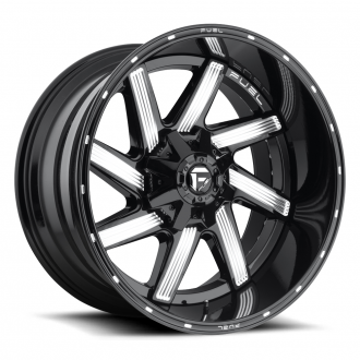 FUEL - MOAB Gloss Black with Milled Face