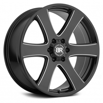 BLACK RHINO - HAKA Gloss Black with Milled Spokes