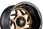 GRID OFF-ROAD GD-14 Gloss Bronze with Matte Black Lip
