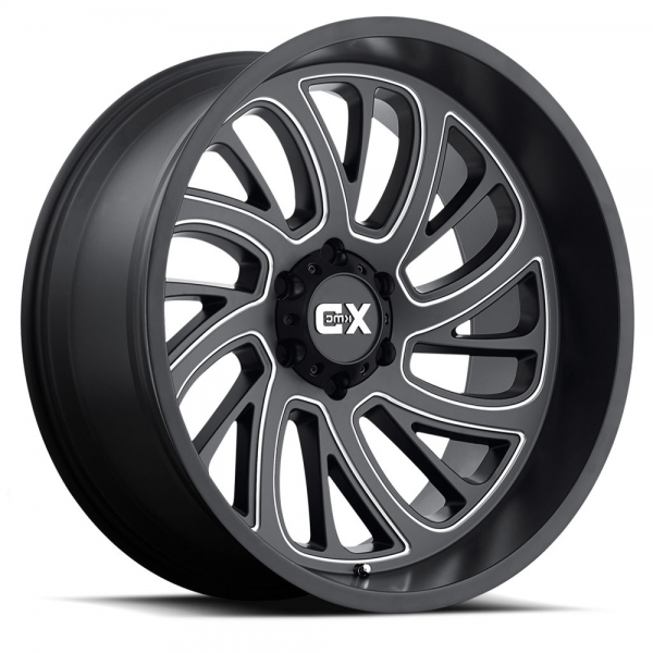 KMC XD SERIES XD826 SURGE Satin Black Brushed