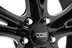 FOOSE KNUCKLE BUSTER Black with Milled Groove