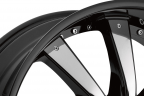 HELO HE875 Gloss Black with Chrome Inserts
