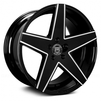 LEXANI - MAINZ Gloss Black with Machined Tips