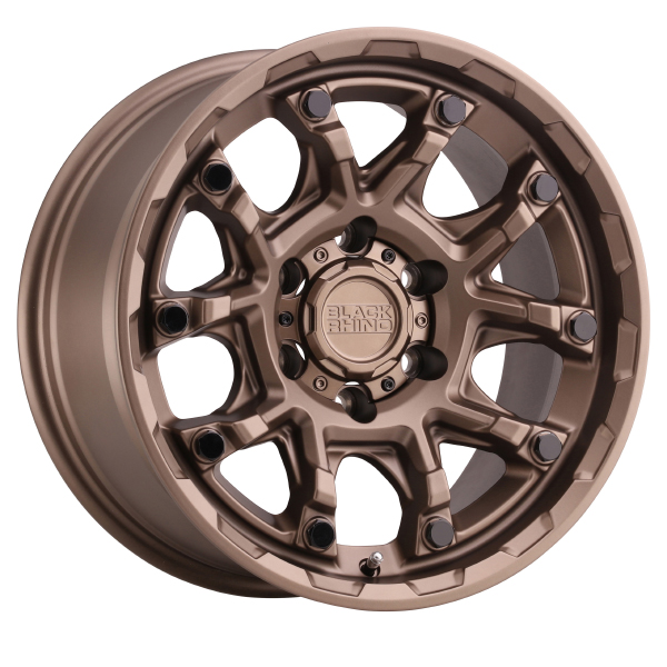 BLACK RHINO ARK Bronze with Gloss Black Bolts