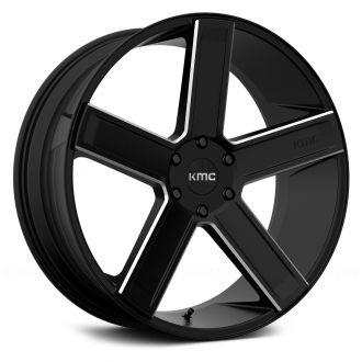 KMC - KM702 DUECE Satin Black with Milled Accents