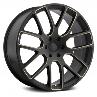 BLACK RHINO - KUNENE Matte Black with Dark Tint Milled Spokes