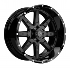 TUFF T15 Satin Black with Milled Dimples