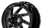 FUEL RENEGADE DUALLIE 2PC Gloss Black with Milled Accents