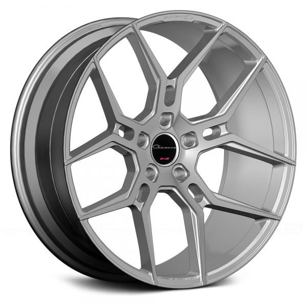 GIOVANNA HALEB Gloss Silver with Machined Face