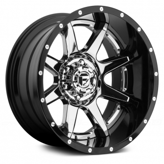 FUEL - RAMPAGE Black with Chrome Face