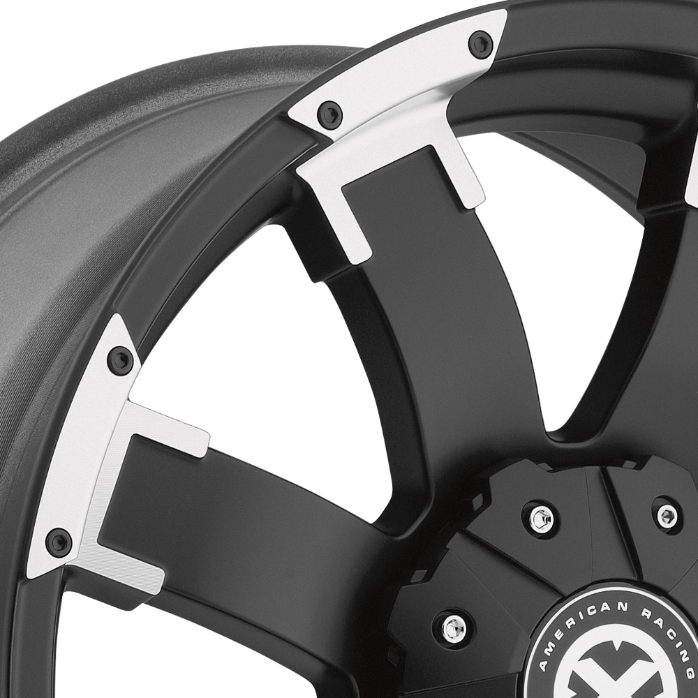 ATX SERIES AX191 SHACKLE Satin Black with Machined Accents