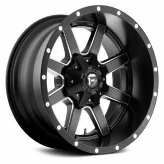 FUEL - MAVERICK DEEP LIP Matte Black with Milled Accents