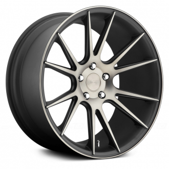 NICHE - VICENZA Black with Machined Face and Double Dark Tint