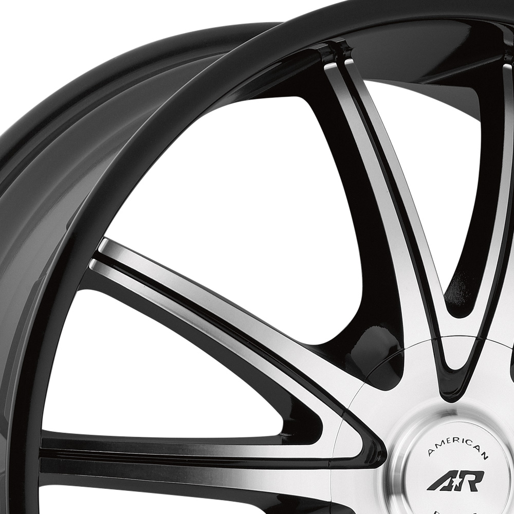 AMERICAN RACING AR897 Gloss Black with Machined Face