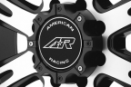 AMERICAN RACING AR708 Matte Black with Machined Face