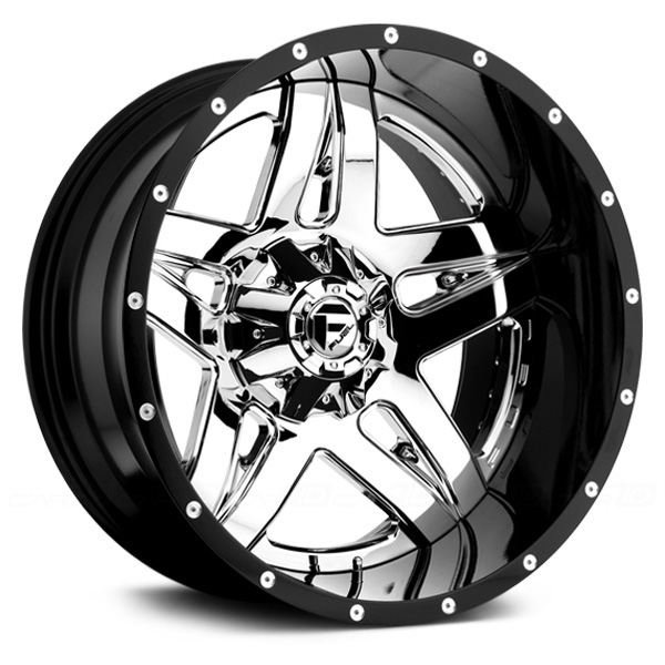 FUEL FULL BLOWN 2PC Gloss Black with Chrome PVD Face